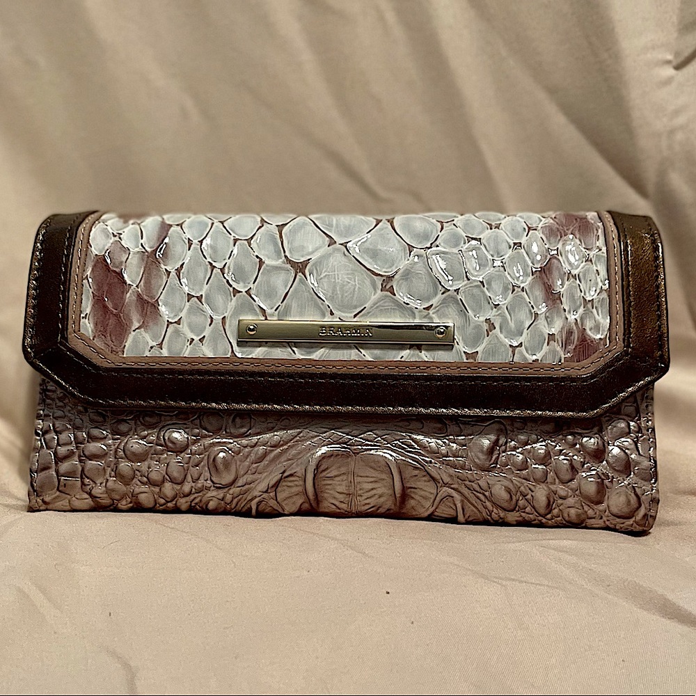 Brahmin soft checkbook wallet